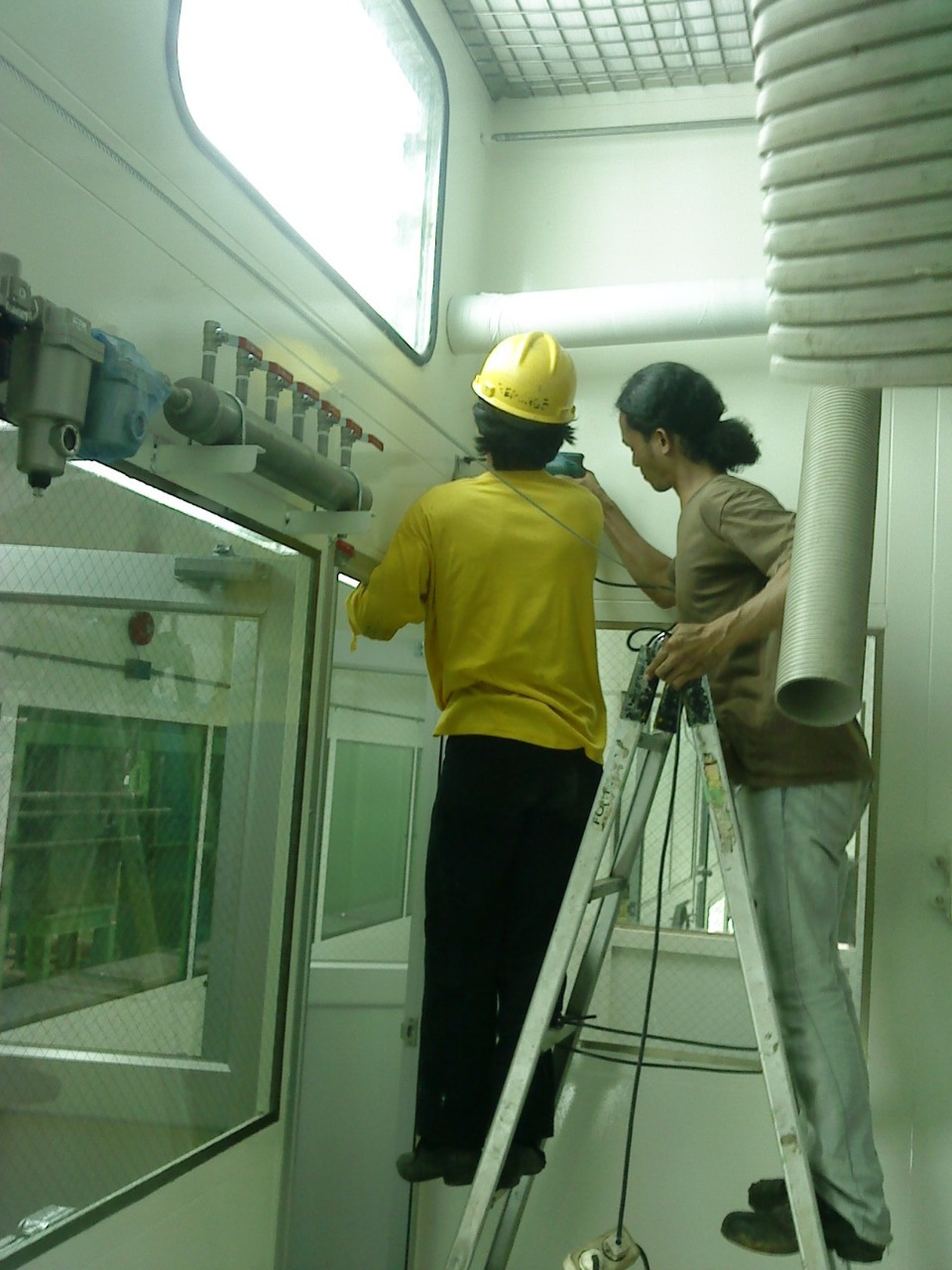 Painting line system bekasi, Fabrikasi general supplier, Spray booth baking oven bekasi